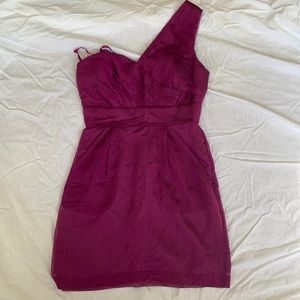 BCBGeneration Size 6 one shoulder dress